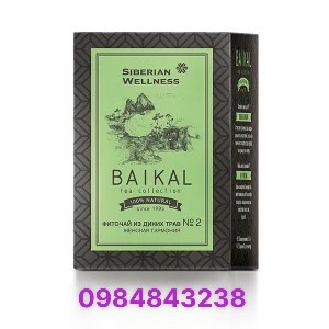 Trà thảo mộc Baikal tea collection. Herbal tea №2 trà hỗ trợ hoạt huyết, tốt cho phụ nữ trong thời kỳ tiền kinh nguyệt và tiền mãn kinh.